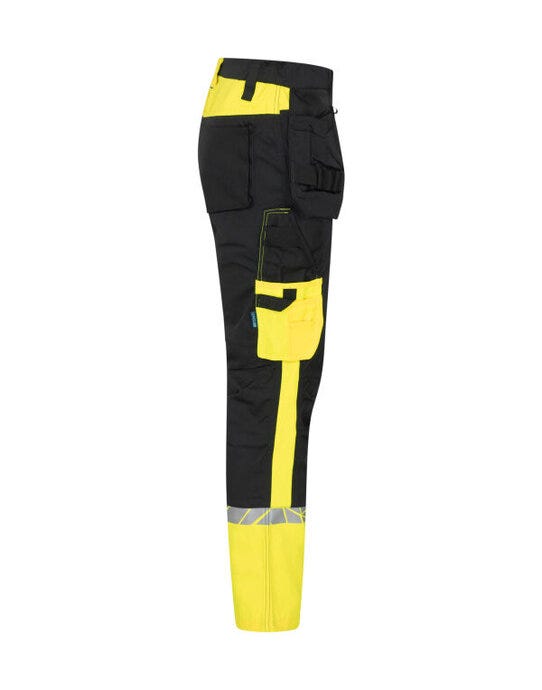Pro-Job ProJob 7509 Workpant - Black/Yellow