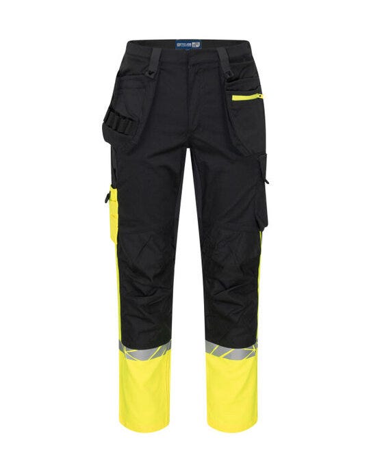 Pro-Job ProJob 7509 Workpant - Black/Yellow