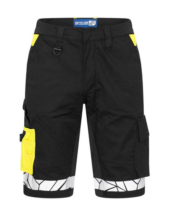 Pro-Job ProJob 7510 Work Shorts - Black/Yellow