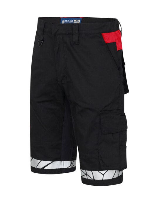 Pro-Job ProJob 7510 Work Shorts - Black/Red