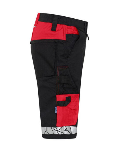 Pro-Job ProJob 7510 Work Shorts - Black/Red