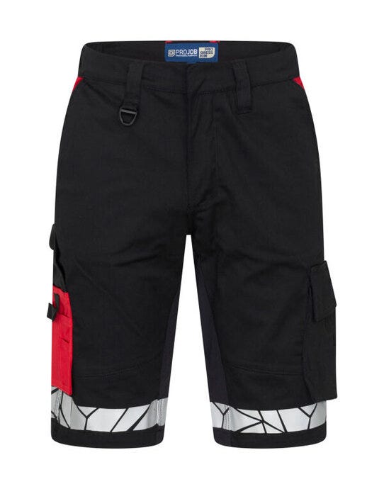 Pro-Job ProJob 7510 Work Shorts - Black/Red