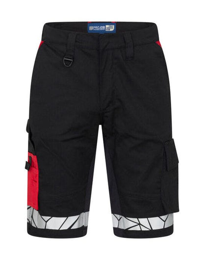 Pro-Job ProJob 7510 Work Shorts - Black/Red