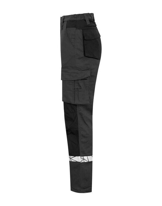 Pro-Job ProJob Progression 7512 Ladies Workpant - Grey/Black