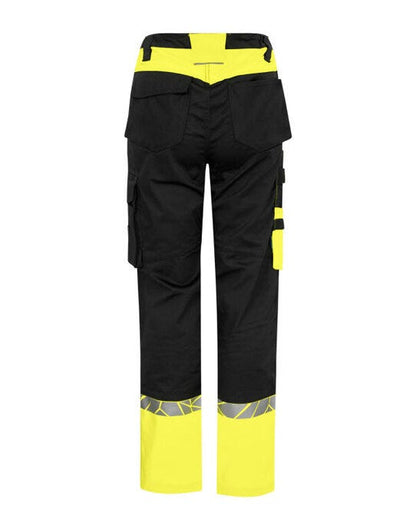 Pro-Job ProJob Progression 7512 Ladies Workpant - Black/Yellow