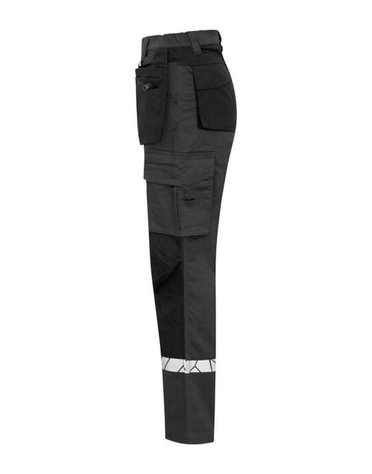 Pro-Job ProJob Progression 7513 Ladies Workpant - Grey/Black