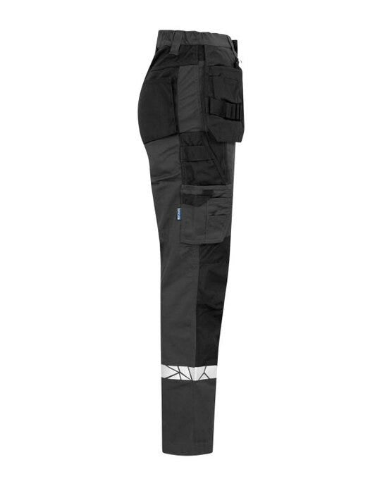 Pro-Job ProJob Progression 7513 Ladies Workpant - Grey/Black