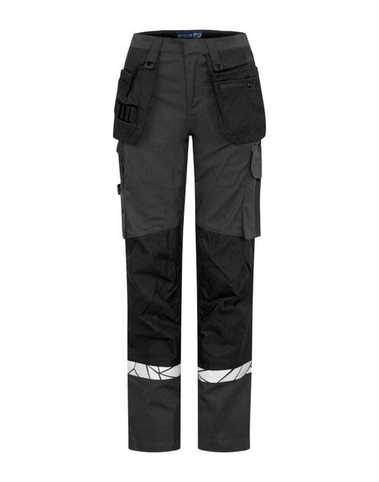 Pro-Job ProJob Progression 7513 Ladies Workpant - Grey/Black
