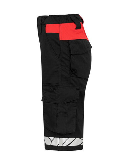 Pro-Job ProJob Progression 7514 Ladies Shorts - Black/Red