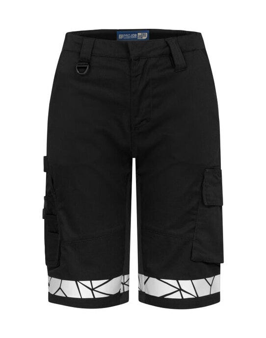 Pro-Job ProJob Progression 7514 Ladies Shorts - Black/Black