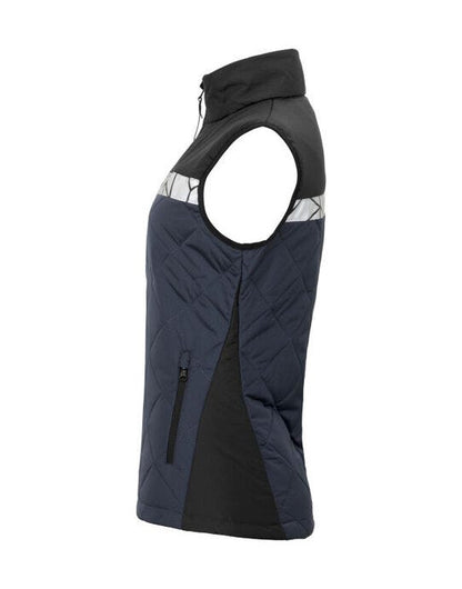 Pro-Job ProJob Progression 7701 Ladies Vest - Navy/Black