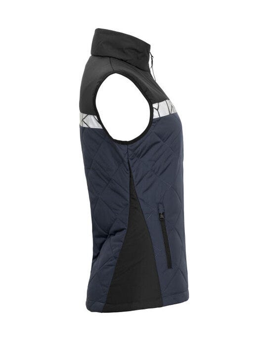 Pro-Job ProJob Progression 7701 Ladies Vest - Navy/Black