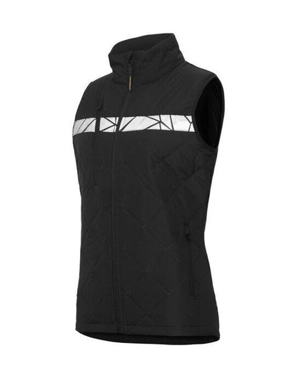 Pro-Job ProJob Progression 7701 Ladies Vest - Black/Black