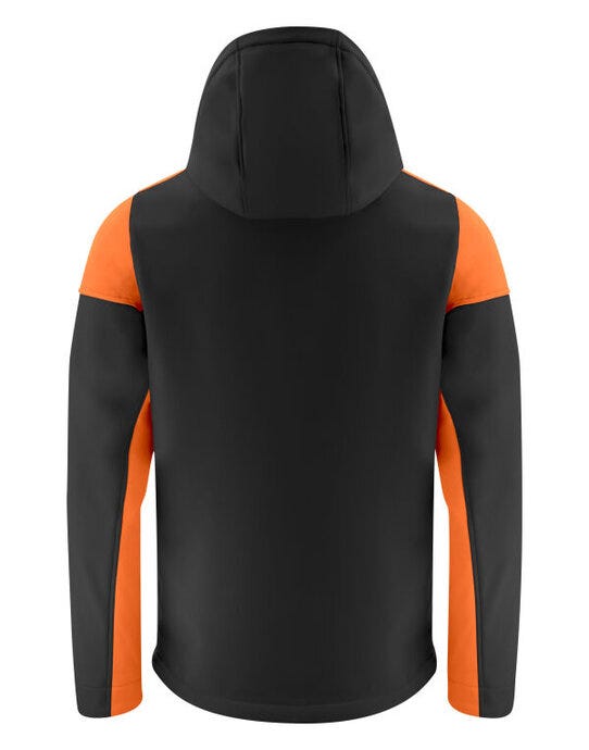 Printer Prime Men's Softshell - Black/Orange