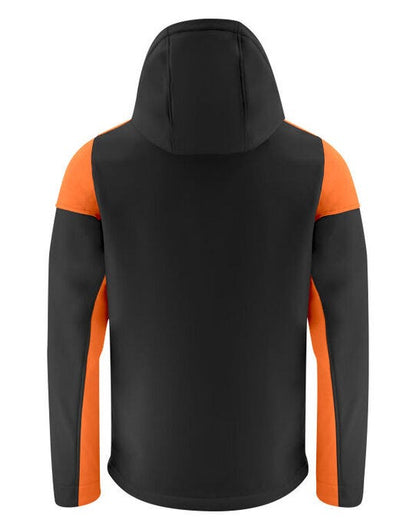 Printer Prime Men's Softshell - Black/Orange
