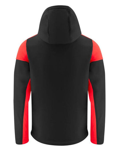 Printer Prime Men's Softshell - Black/Red