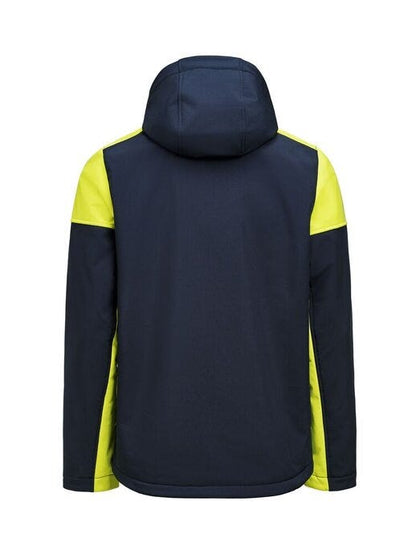 Printer Prime Men's Softshell - Navy/Neon Yellow