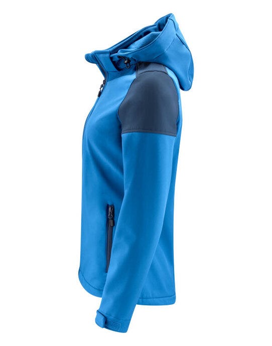 Printer Prime Ladies Softshell - Cobalt/Navy