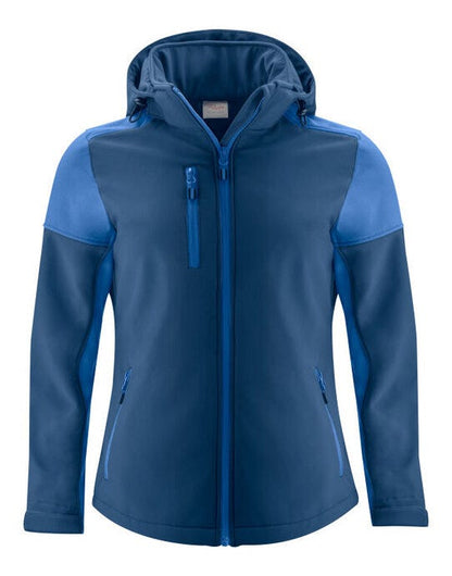 Printer Prime Ladies Softshell - Navy/Cobalt