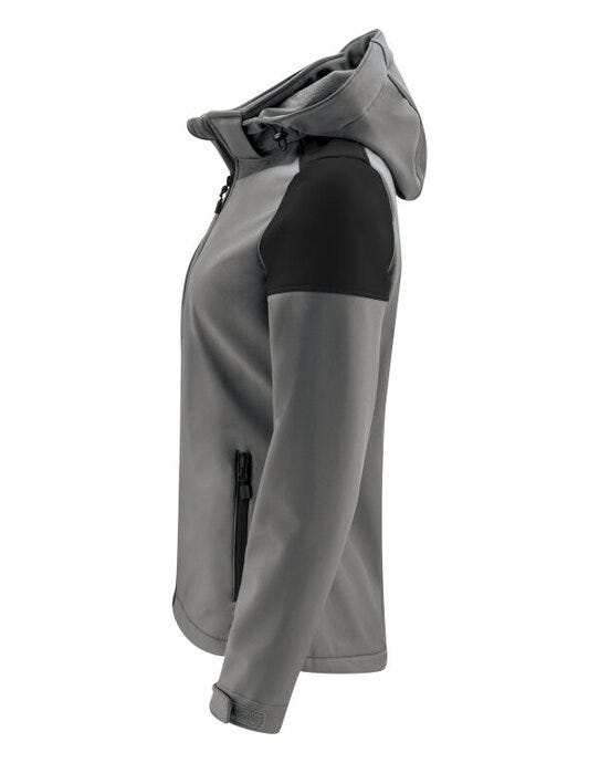 Printer Prime Ladies Softshell - Anthracite/Black
