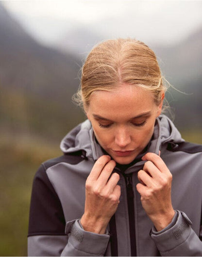 Printer Prime Ladies Softshell - Anthracite/Black
