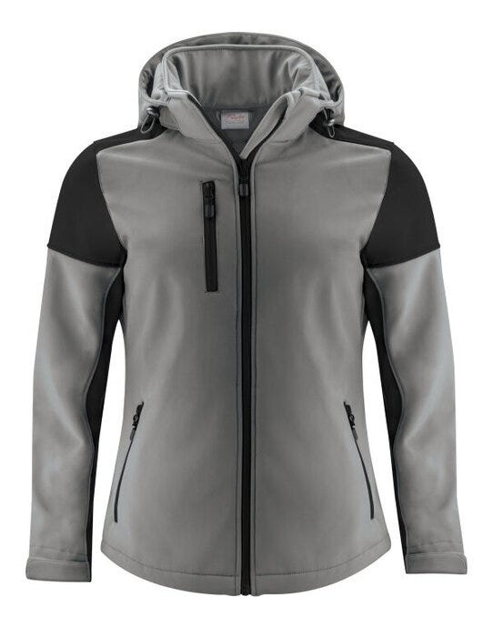 Printer Prime Ladies Softshell - Anthracite/Black