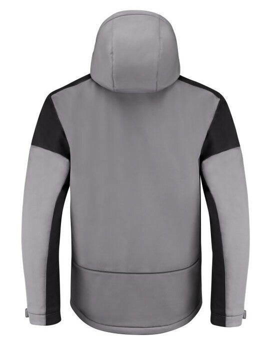 Printer Prime Mens Padded Softshell - Anthracite/Black