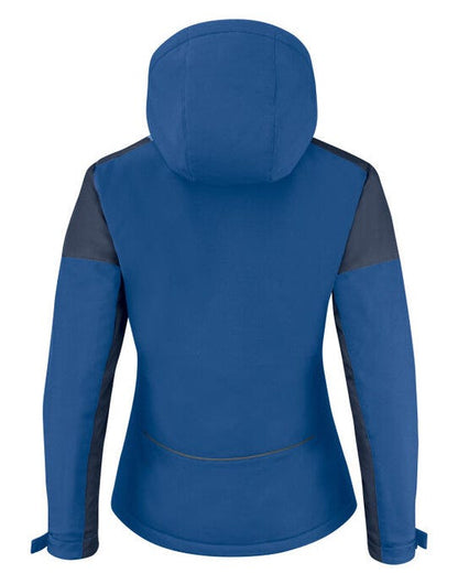 Printer Prime Ladies Padded Softshell - Cobalt/Navy