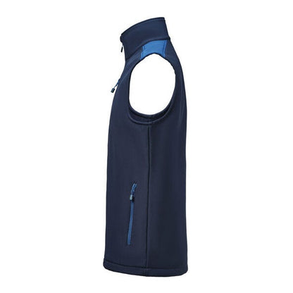 Printer Prime Softshell Vest - Navy/Cobalt