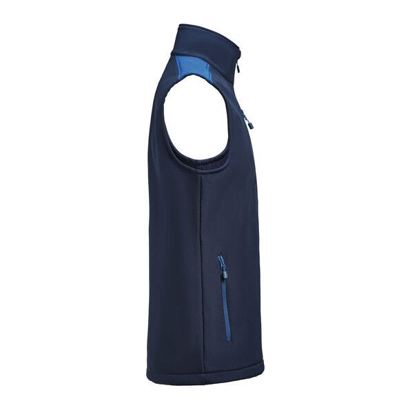 Printer Prime Softshell Vest - Navy/Cobalt
