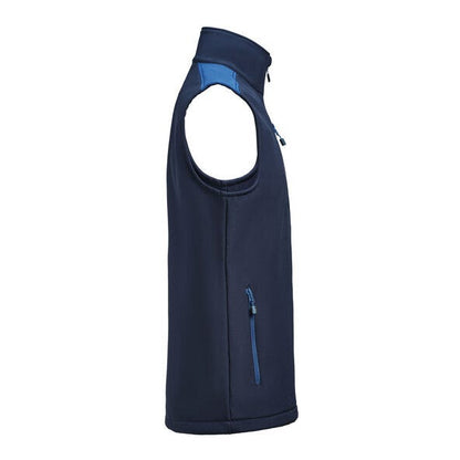 Printer Prime Softshell Vest - Navy/Cobalt