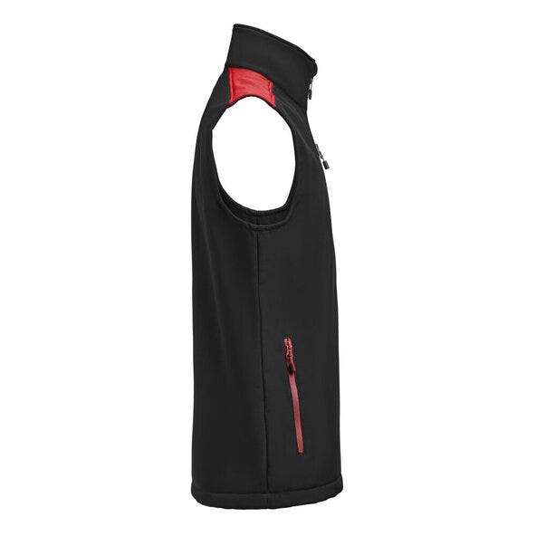 Printer Prime Softshell Vest - Black/Red