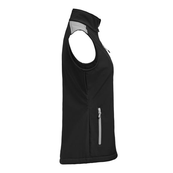 Printer Prime Ladies Softshell Vest - Black/Anthracite