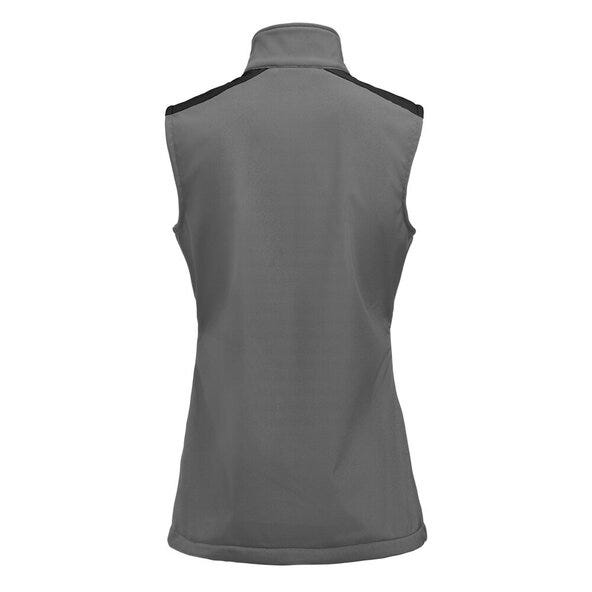 Printer Prime Ladies Softshell Vest - Anthracite/Black