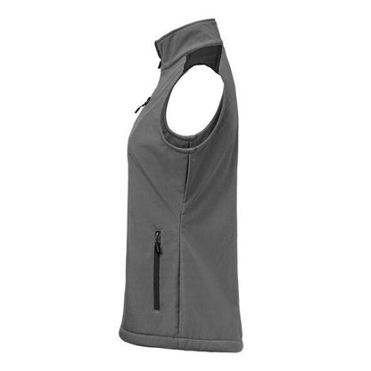 Printer Prime Ladies Softshell Vest - Anthracite/Black