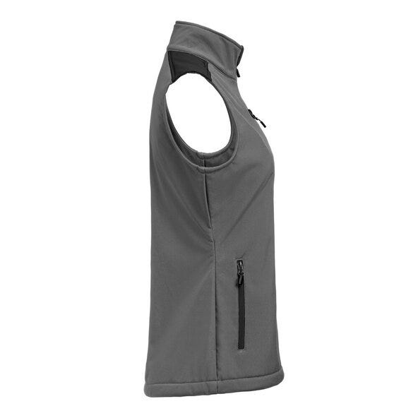 Printer Prime Ladies Softshell Vest - Anthracite/Black