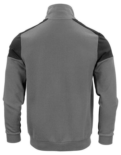 Printer Prime Full Zip Sweater - Anthracite/Black