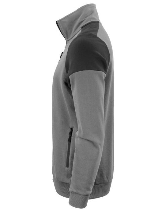 Printer Prime Full Zip Sweater - Anthracite/Black