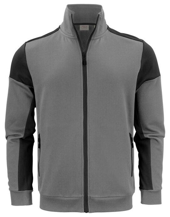Printer Prime Full Zip Sweater - Anthracite/Black