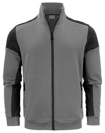 Printer Prime Full Zip Sweater - Anthracite/Black