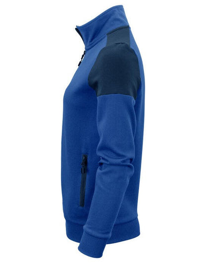 Printer Prime Ladies Full Zip Sweat - Cobalt/Navy