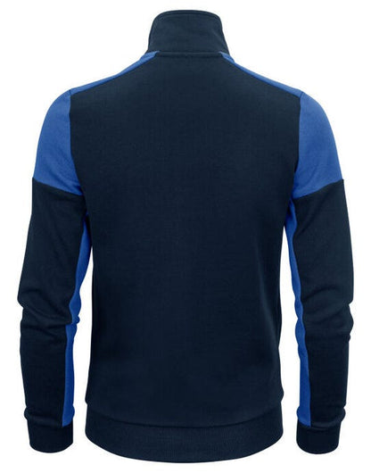 Printer Prime Ladies Full Zip Sweat - Navy/Cobalt