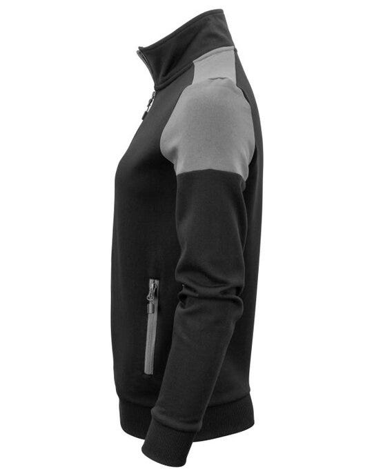 Printer Prime Ladies Full Zip Sweat - Black/Anthracite