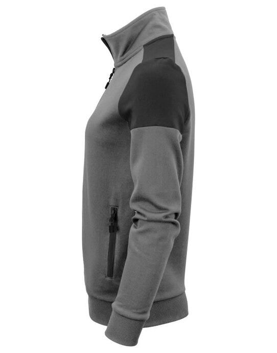 Printer Prime Ladies Full Zip Sweat - Anthracite/Black