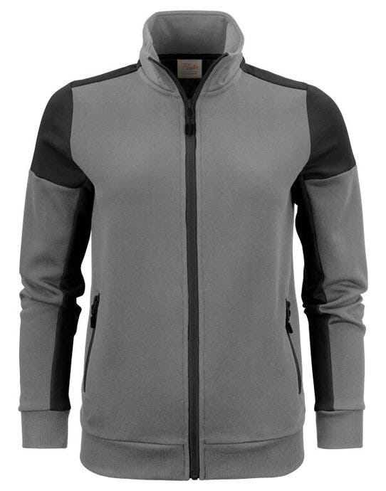 Printer Prime Ladies Full Zip Sweat - Anthracite/Black