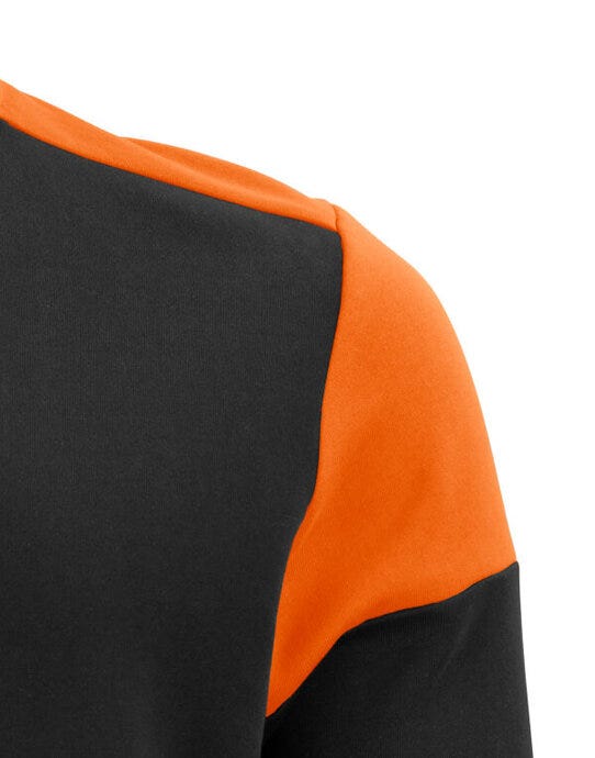 Printer Prime Hoodie - Black/Orange