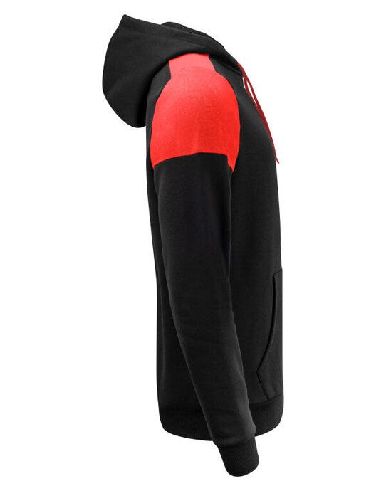 Printer Prime Hoodie - Black/Red