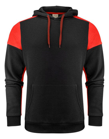 Printer Prime Hoodie - Black/Red