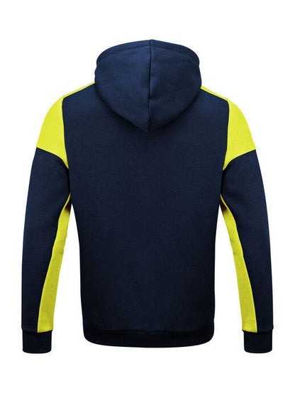 Printer Prime Hoodie - Navy/Neon Yellow