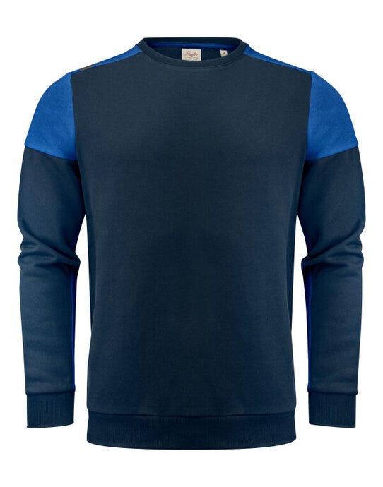 Printer Prime Crewneck - Navy/Cobalt